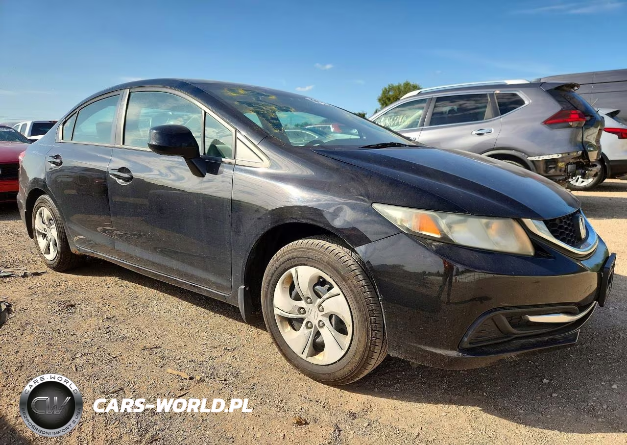 2013 Honda Civic Lx VIN:19XFB2F51DE054987 - 4