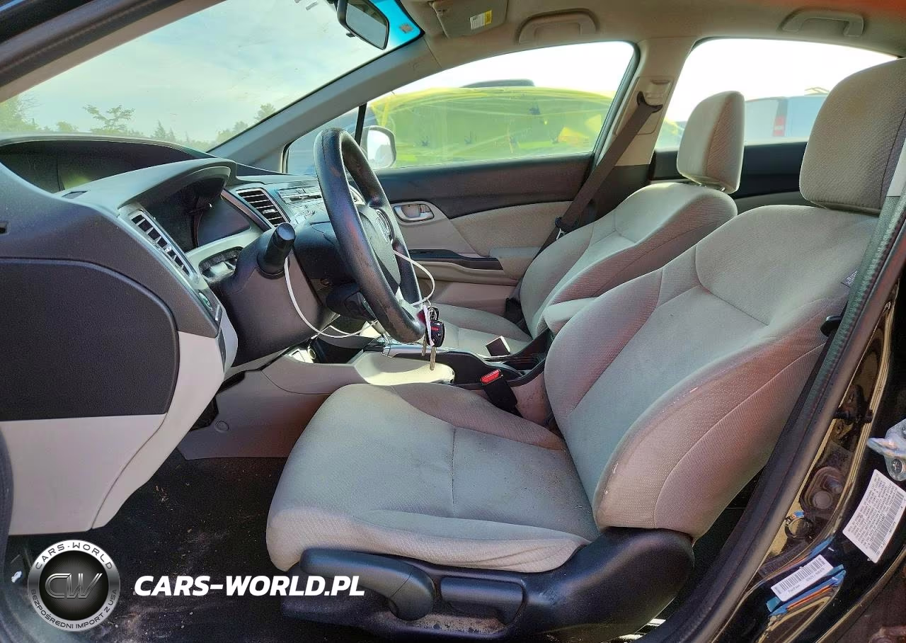 2013 Honda Civic Lx VIN:19XFB2F51DE054987 - 7