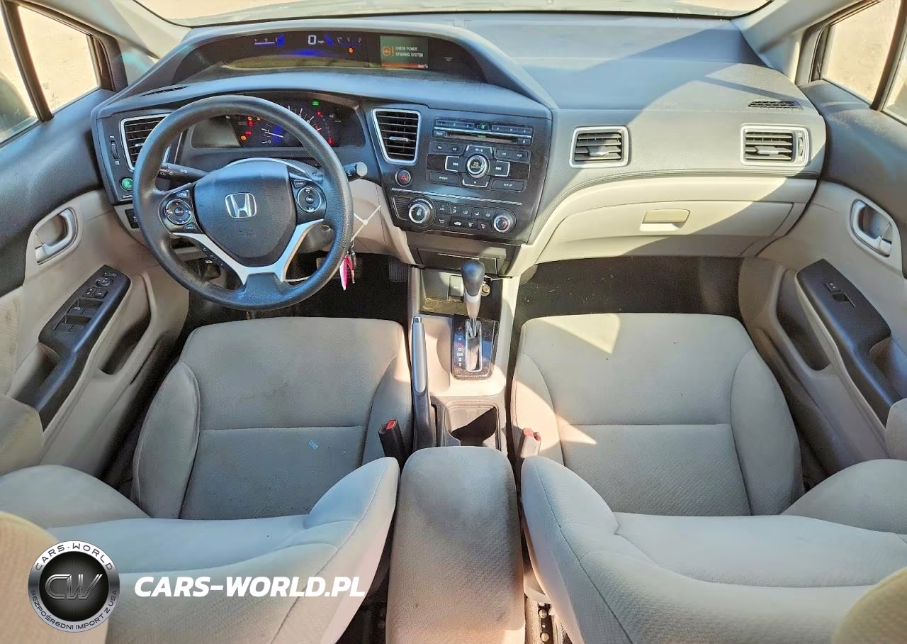 2013 Honda Civic Lx VIN:19XFB2F51DE054987 - 8