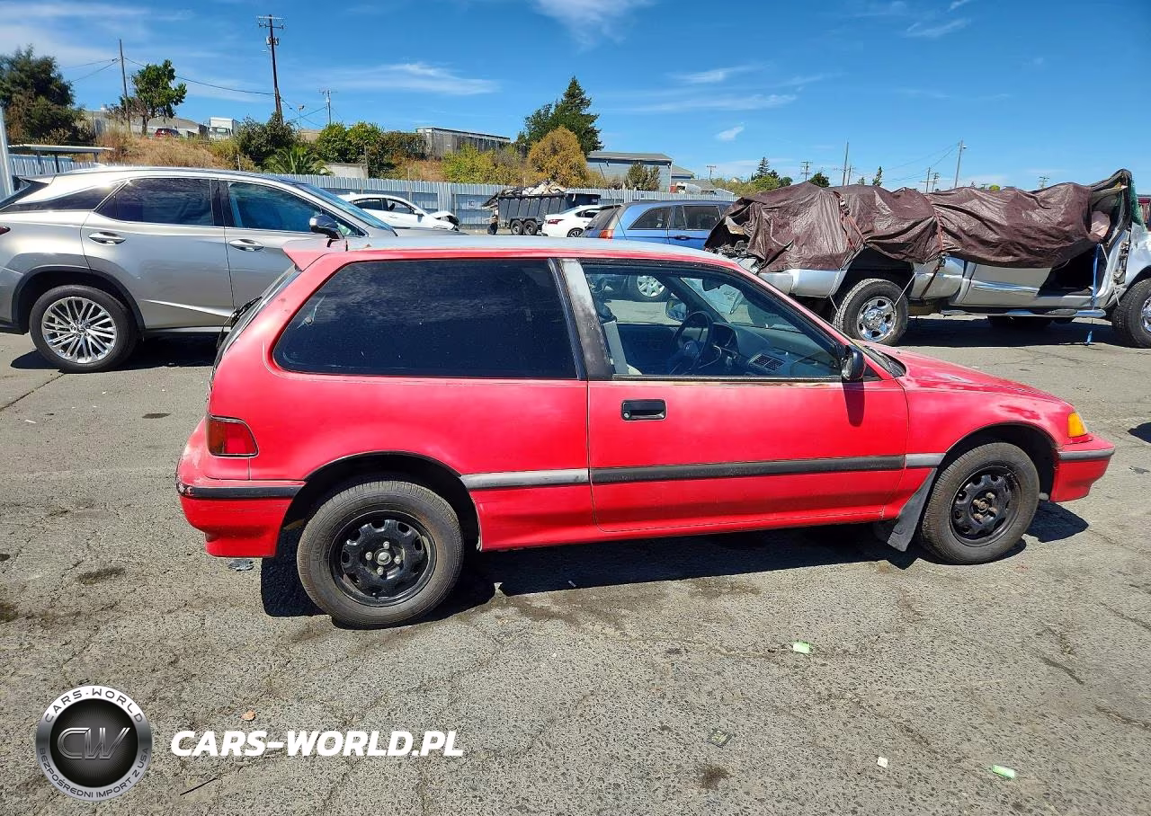 1991 Honda Civic Dx VIN:2HGED6359MH585961 - 3