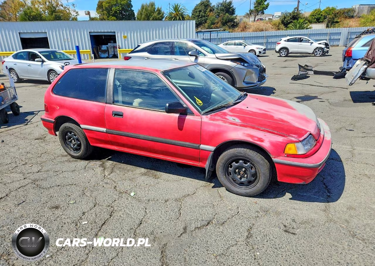 1991 Honda Civic Dx VIN:2HGED6359MH585961 - 4