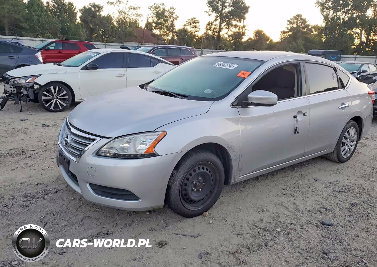 2015 Nissan Sentra Sv VIN:3N1AB7AP1FY310257 - 1