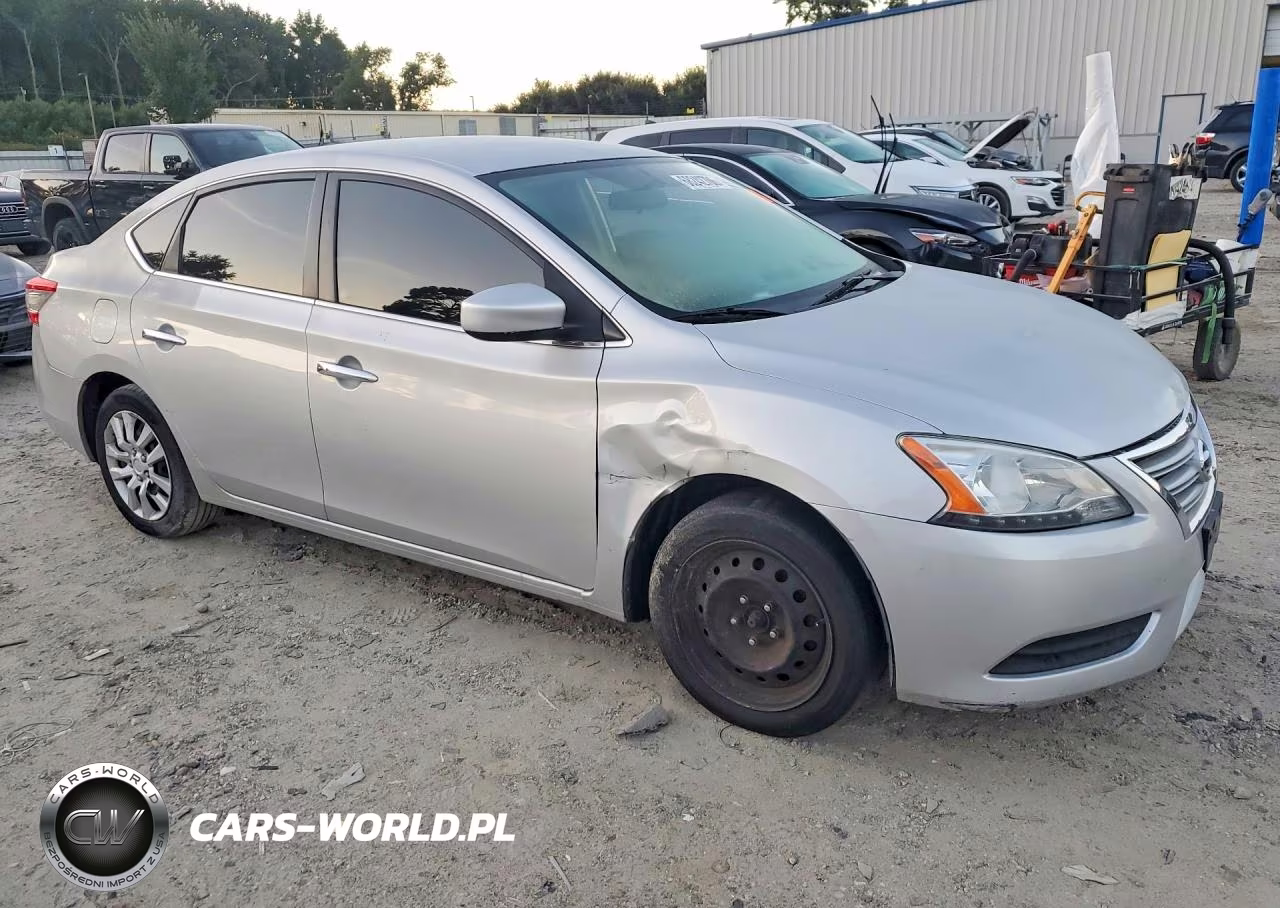 2015 Nissan Sentra Sv VIN:3N1AB7AP1FY310257 - 4