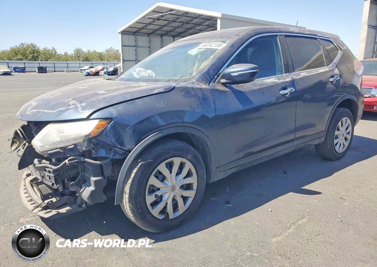 2015 Nissan Rogue S VIN:KNMAT2MT0FP587523 - 1