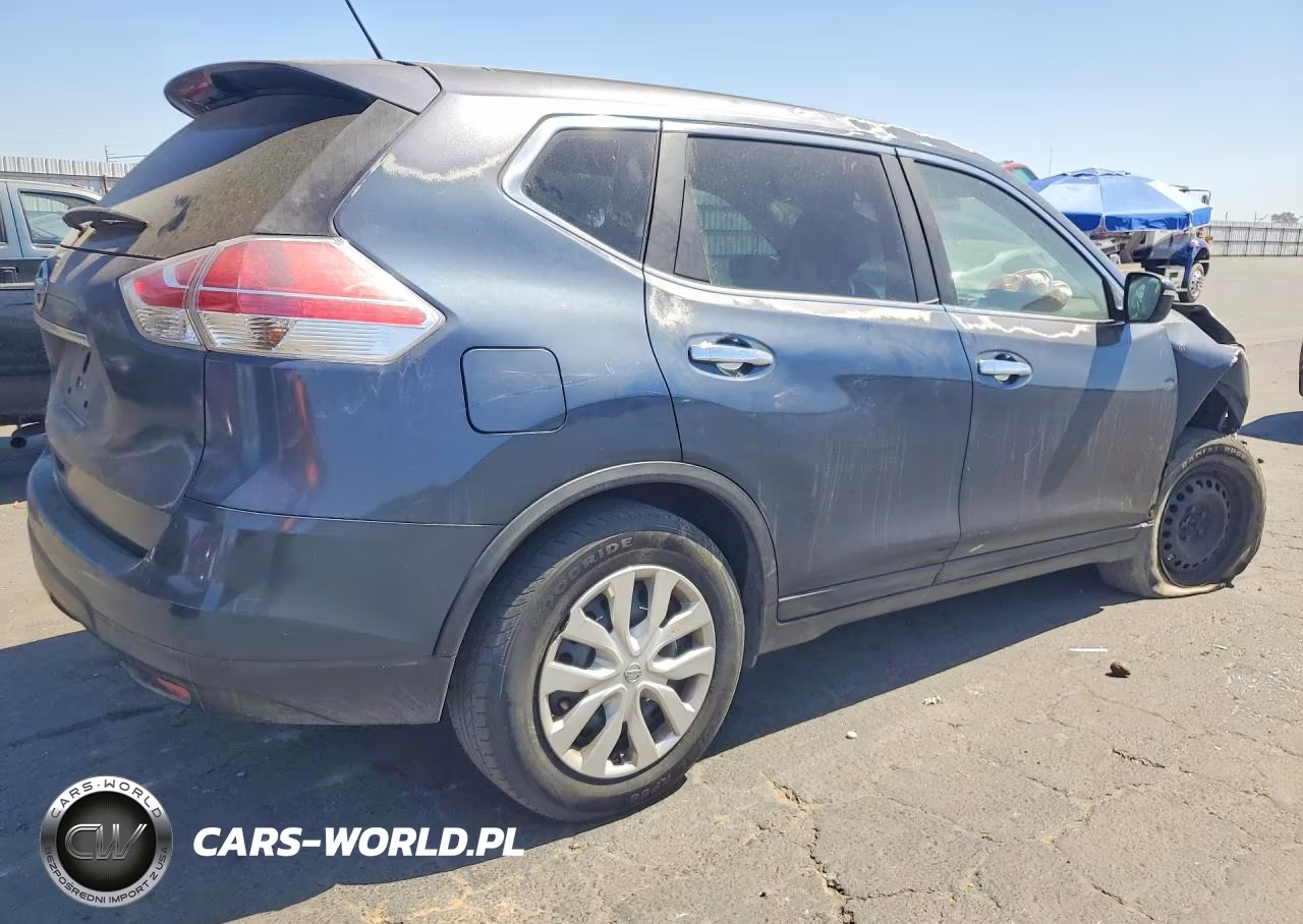 2015 Nissan Rogue S VIN:KNMAT2MT0FP587523 - 3