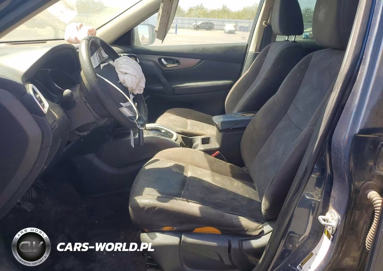 2015 Nissan Rogue S VIN:KNMAT2MT0FP587523 - 7