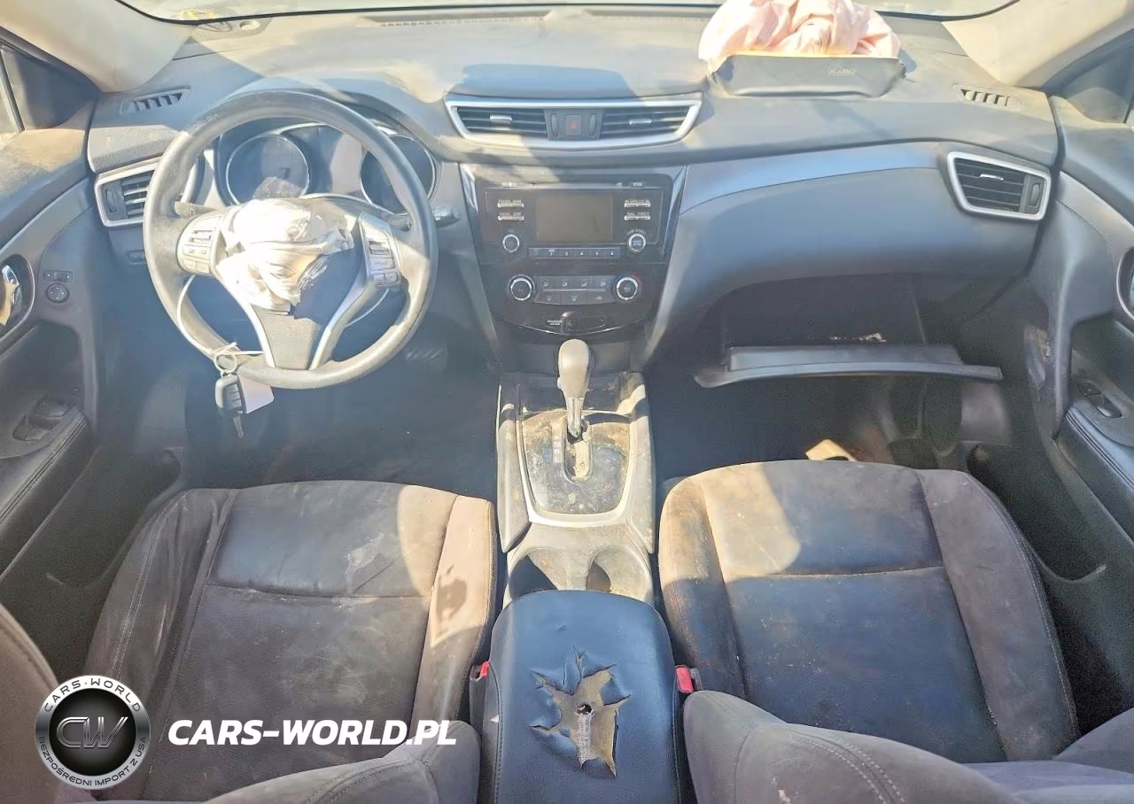 2015 Nissan Rogue S VIN:KNMAT2MT0FP587523 - 8