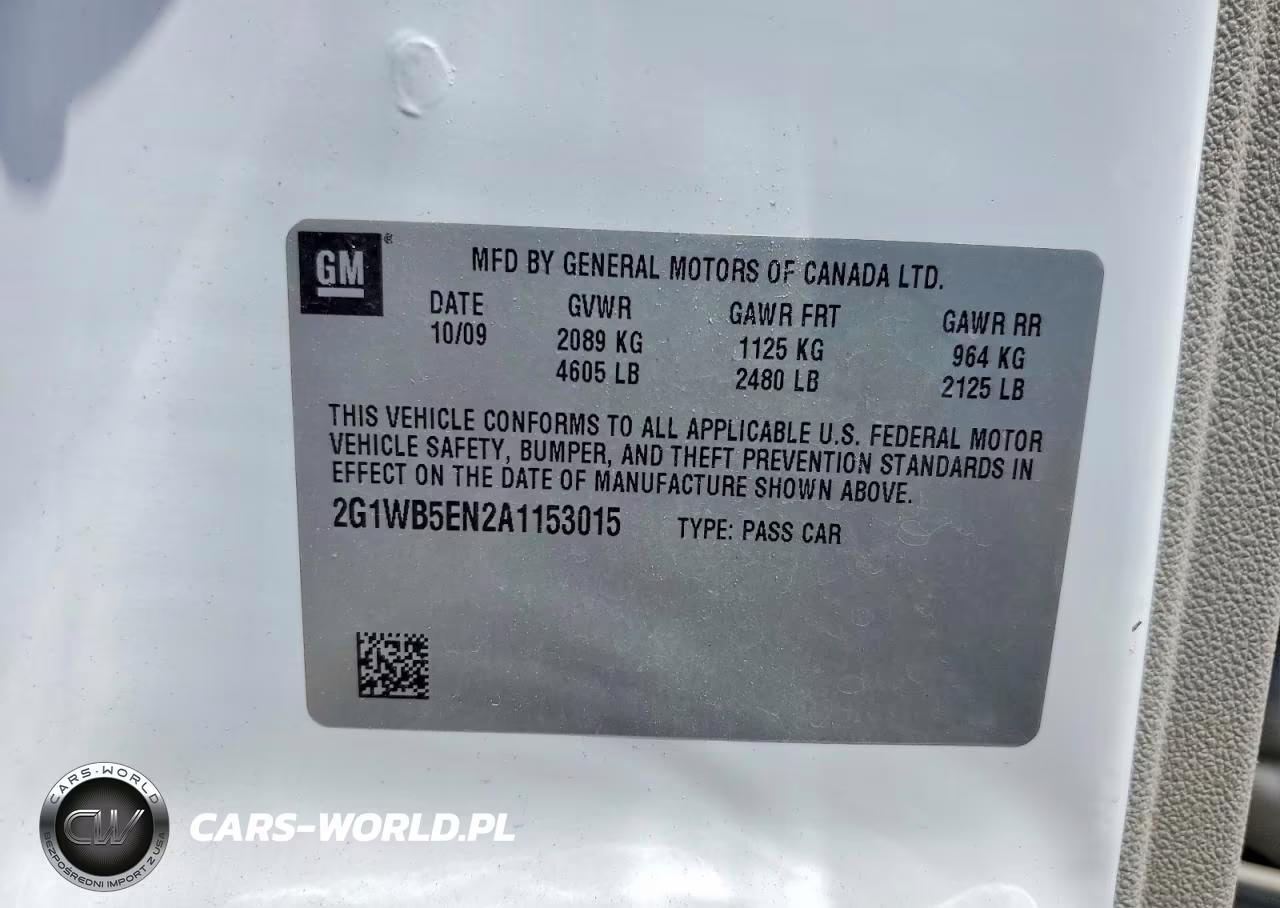 2010 Chevrolet Impala Lt VIN:2G1WB5EN2A1153015 - 12