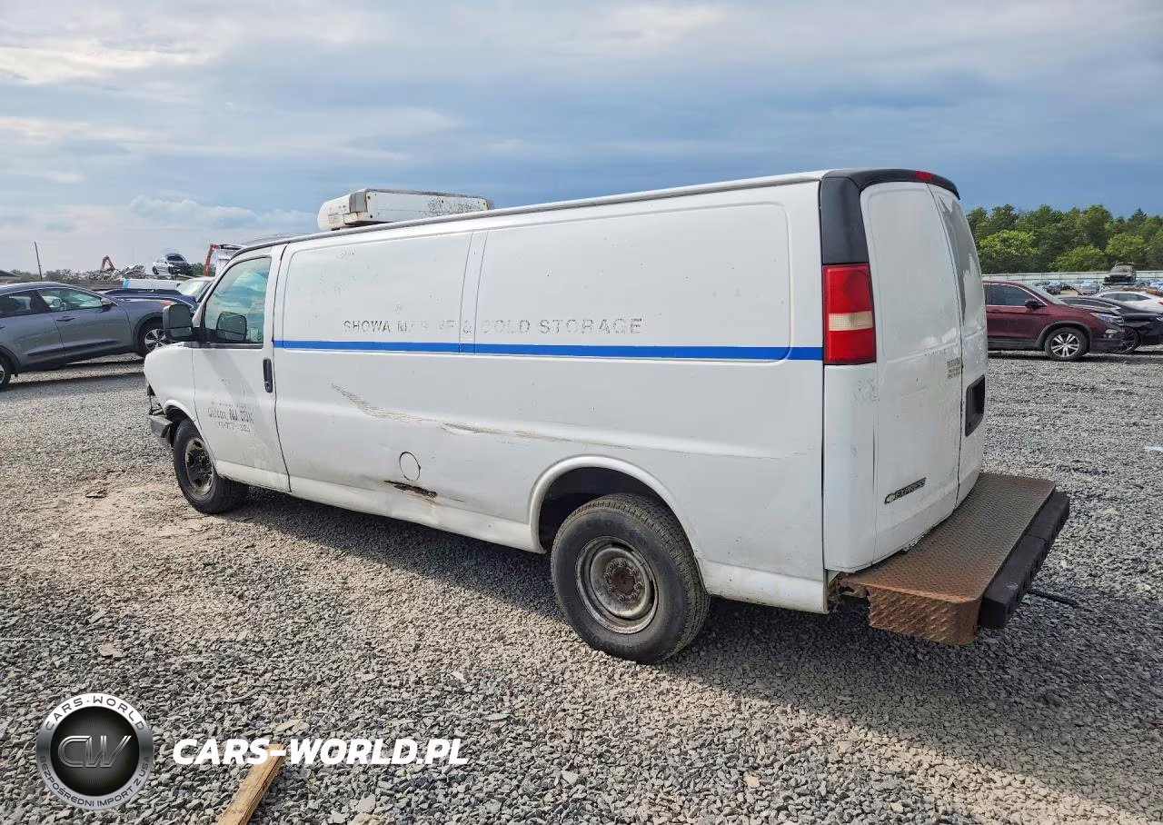 2010 Chevrolet Express 3500 Refrigerated Delivery Van VIN:1GC2GUAG9A1182574 - 2