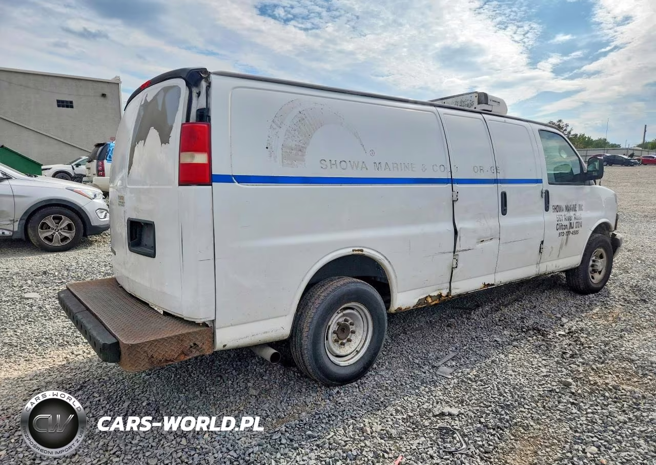 2010 Chevrolet Express 3500 Refrigerated Delivery Van VIN:1GC2GUAG9A1182574 - 3