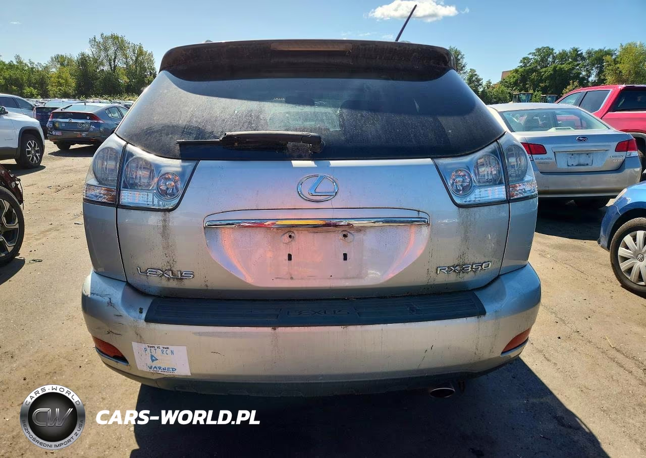 2007 Lexus Rx 350 VIN:2T2HK31U77C018958 - 6