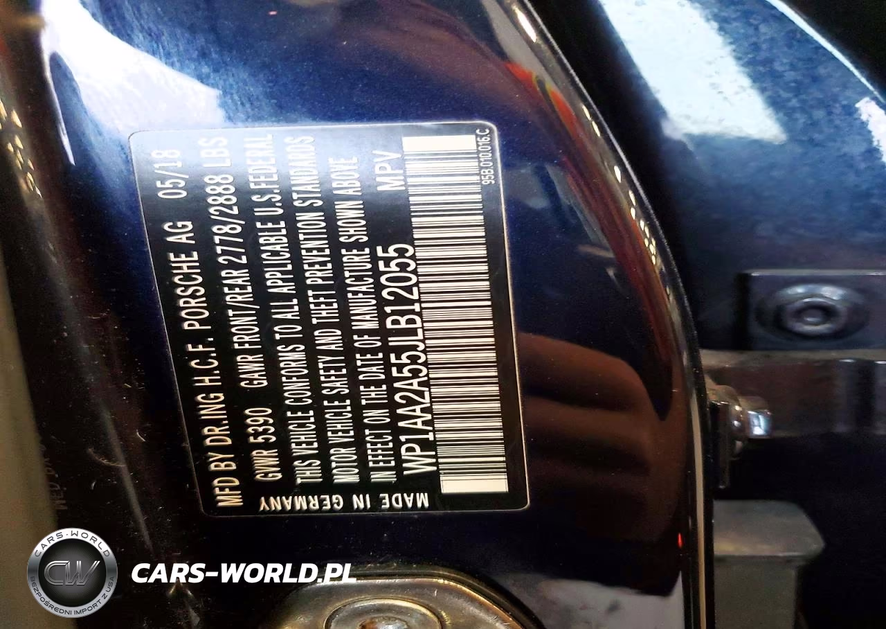 2018 Porsche Macan VIN:WP1AA2A55JLB12055 - 13