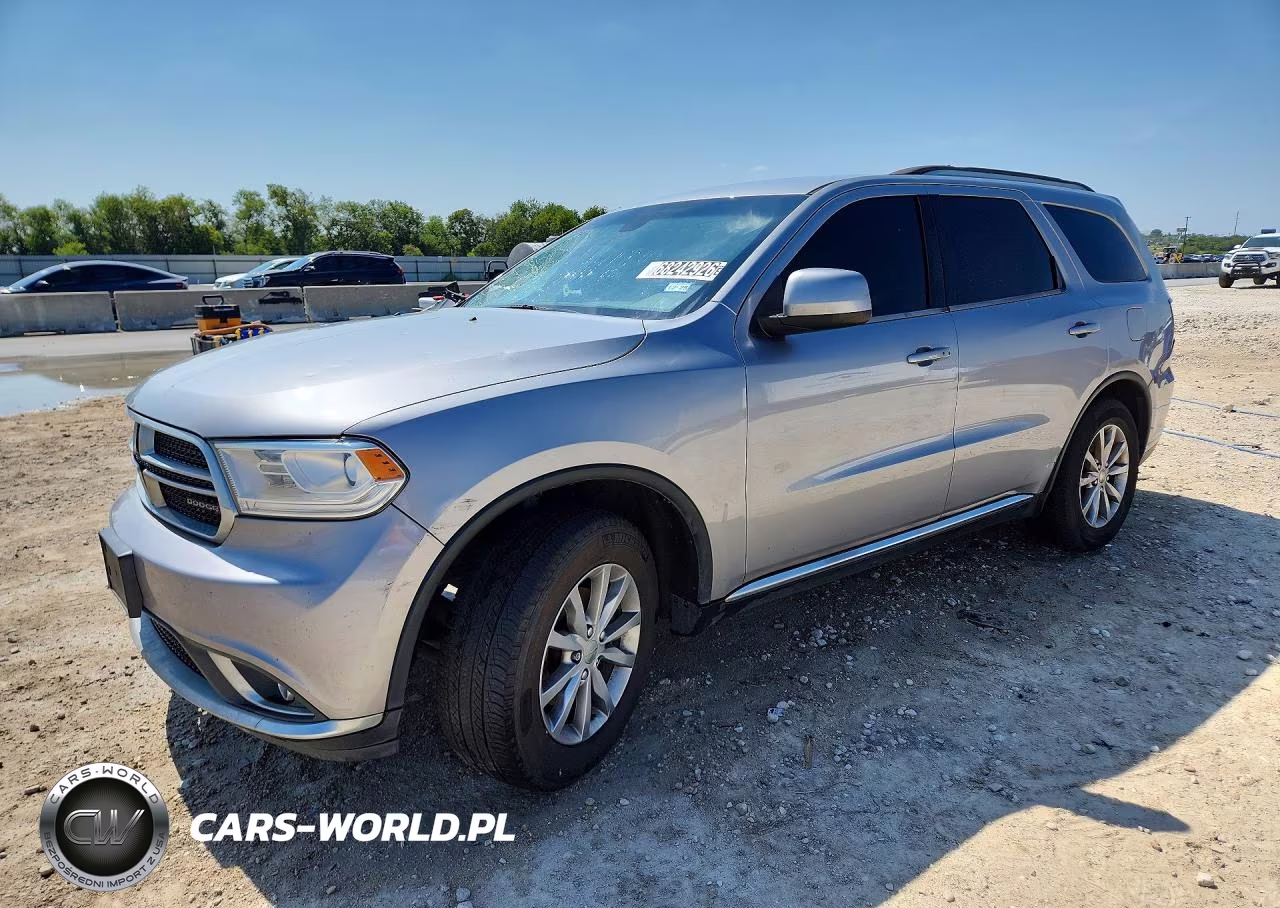 2017 Dodge Durango Sxt VIN:1C4RDHAG6HC629116 - 1