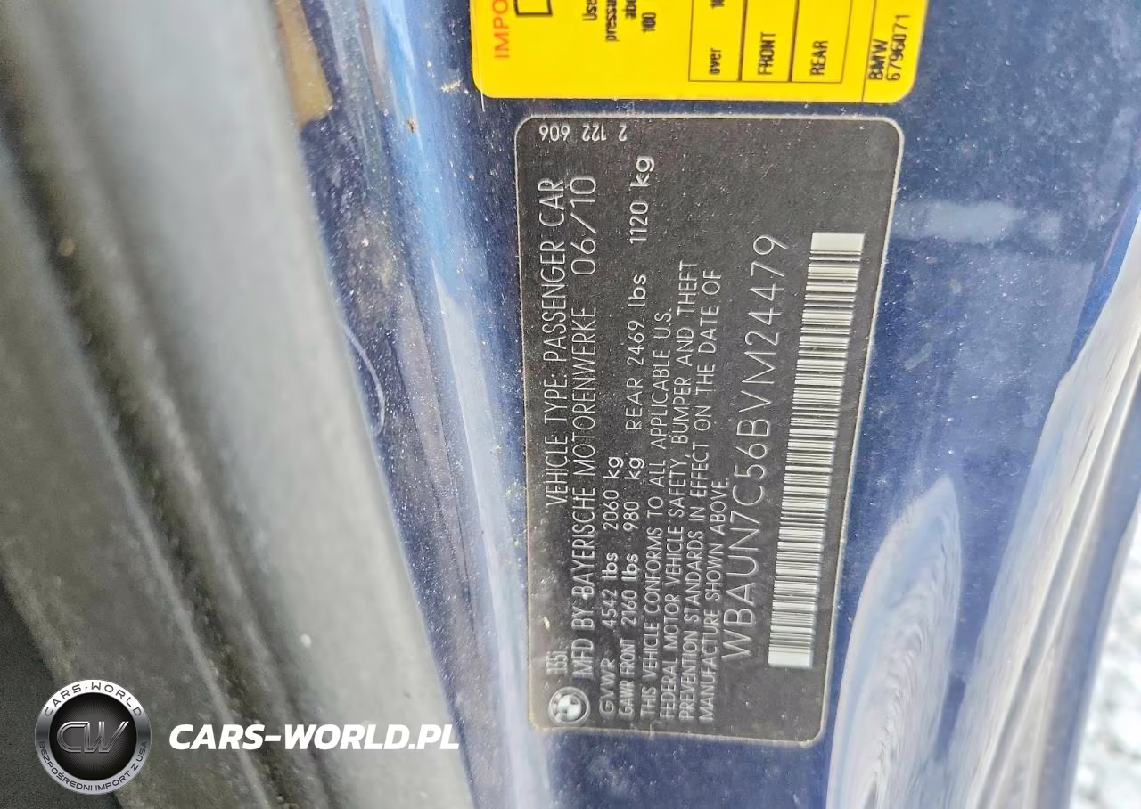 2011 BMW 135 I VIN:WBAUN7C56BVM24479 - 12