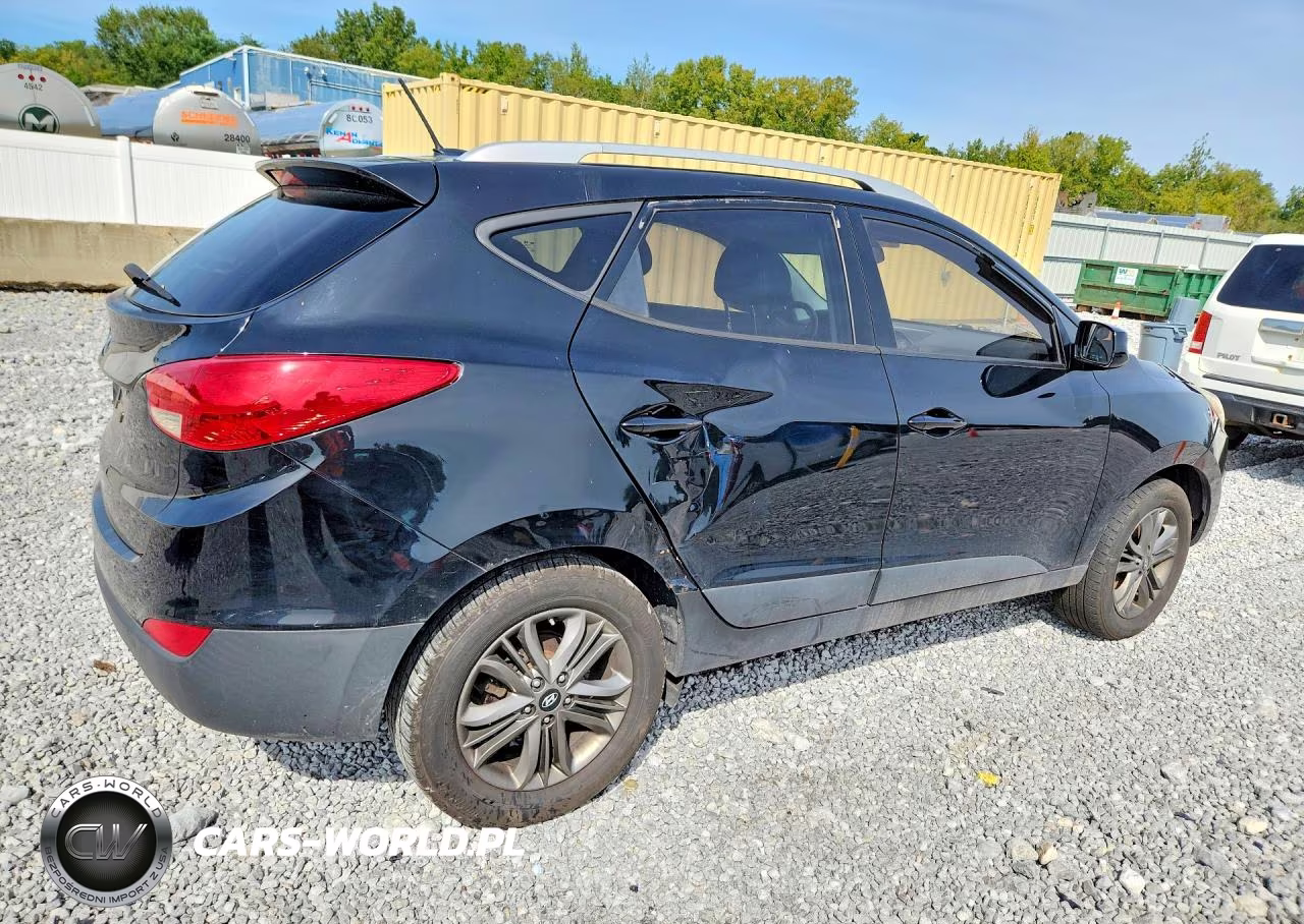 2014 Hyundai Tucson Se VIN:KM8JU3AGXEU934555 - 3
