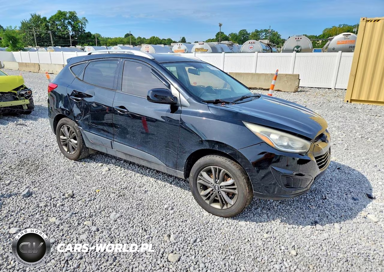 2014 Hyundai Tucson Se VIN:KM8JU3AGXEU934555 - 4