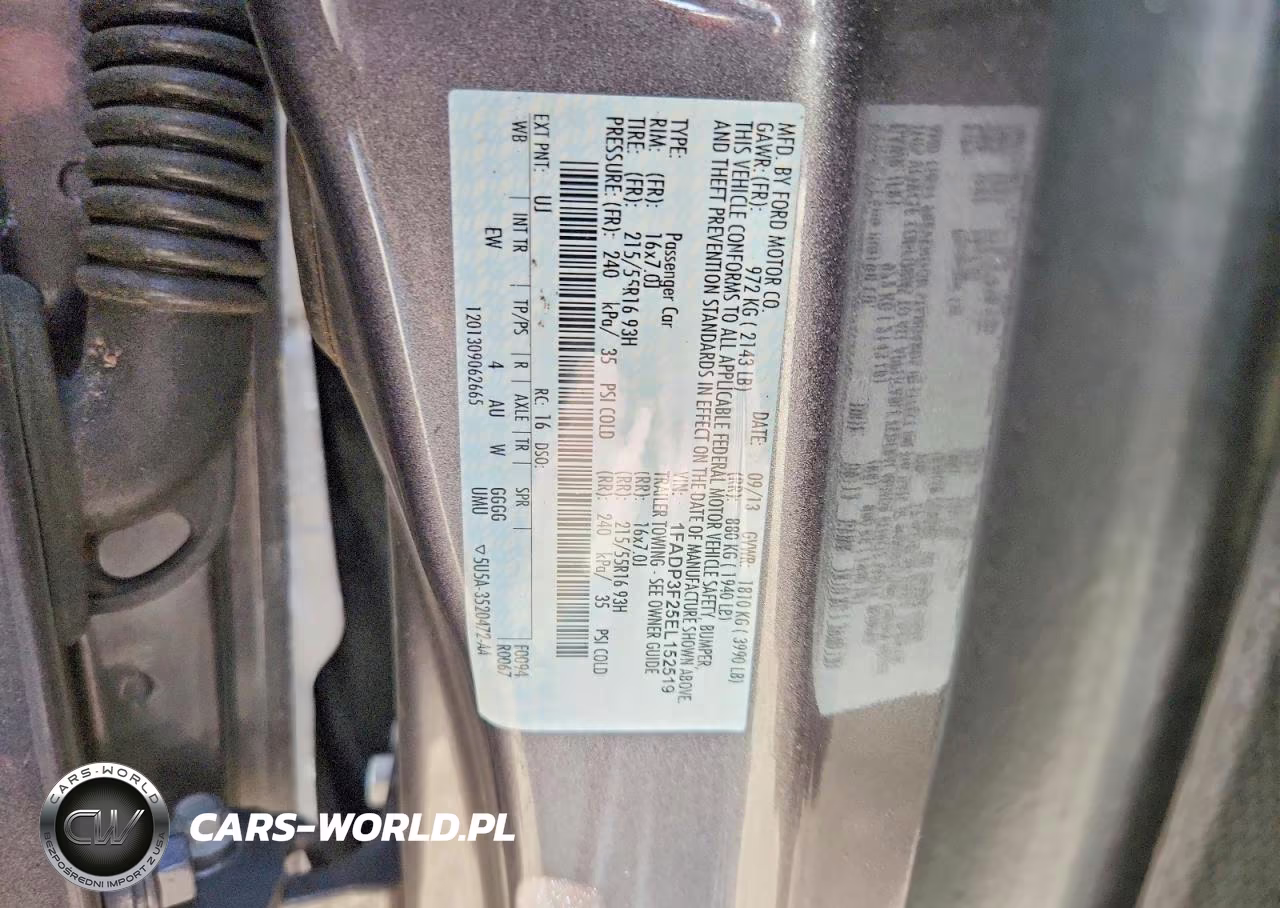 2014 Ford Focus Se VIN:1FADP3F25EL152519 - 12
