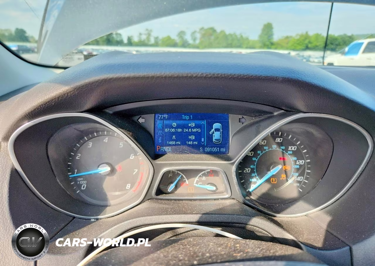 2014 Ford Focus Se VIN:1FADP3F25EL152519 - 9