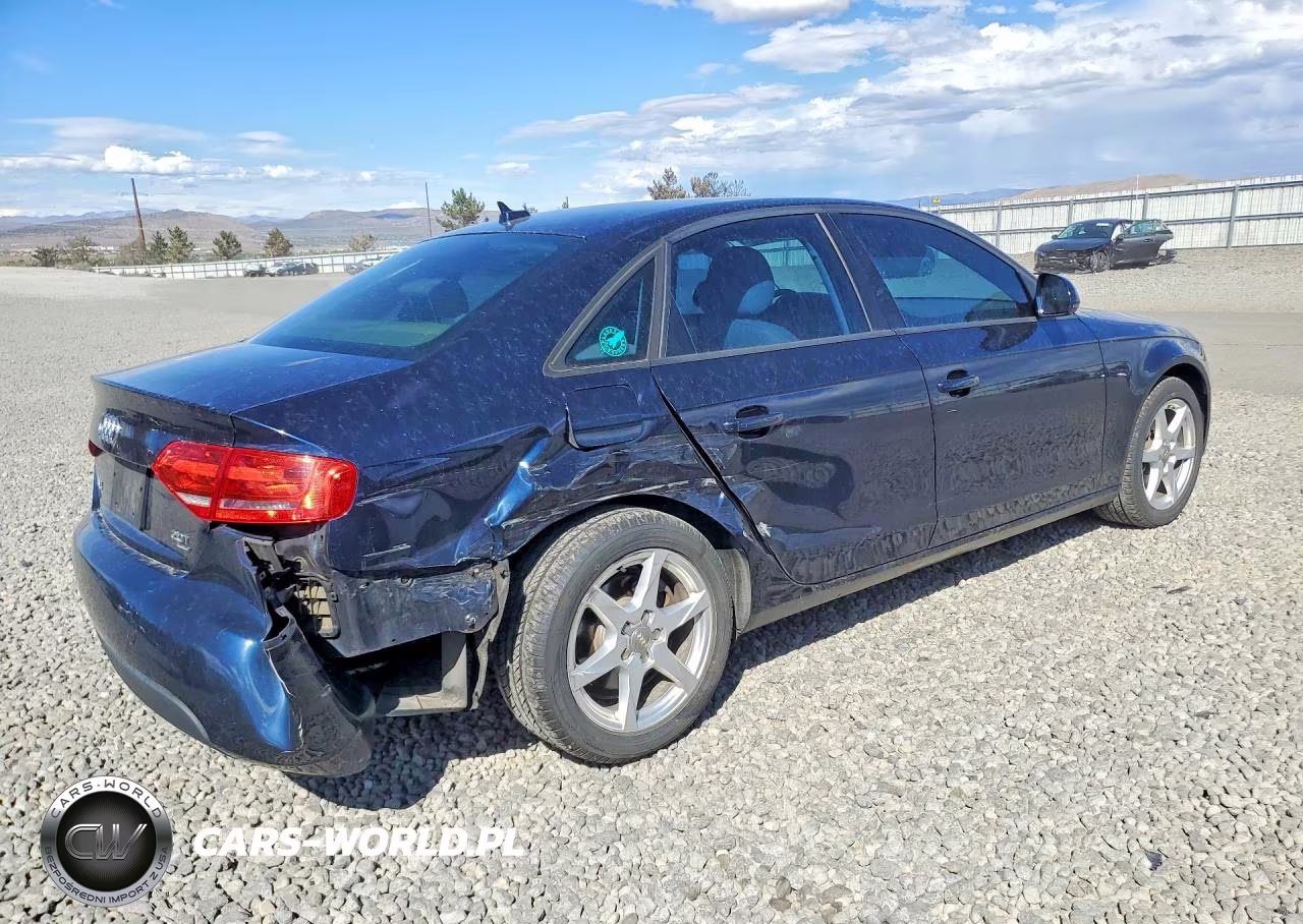 2009 Audi A4 2.0T Quattro VIN:WAULF78K49N031372 - 3