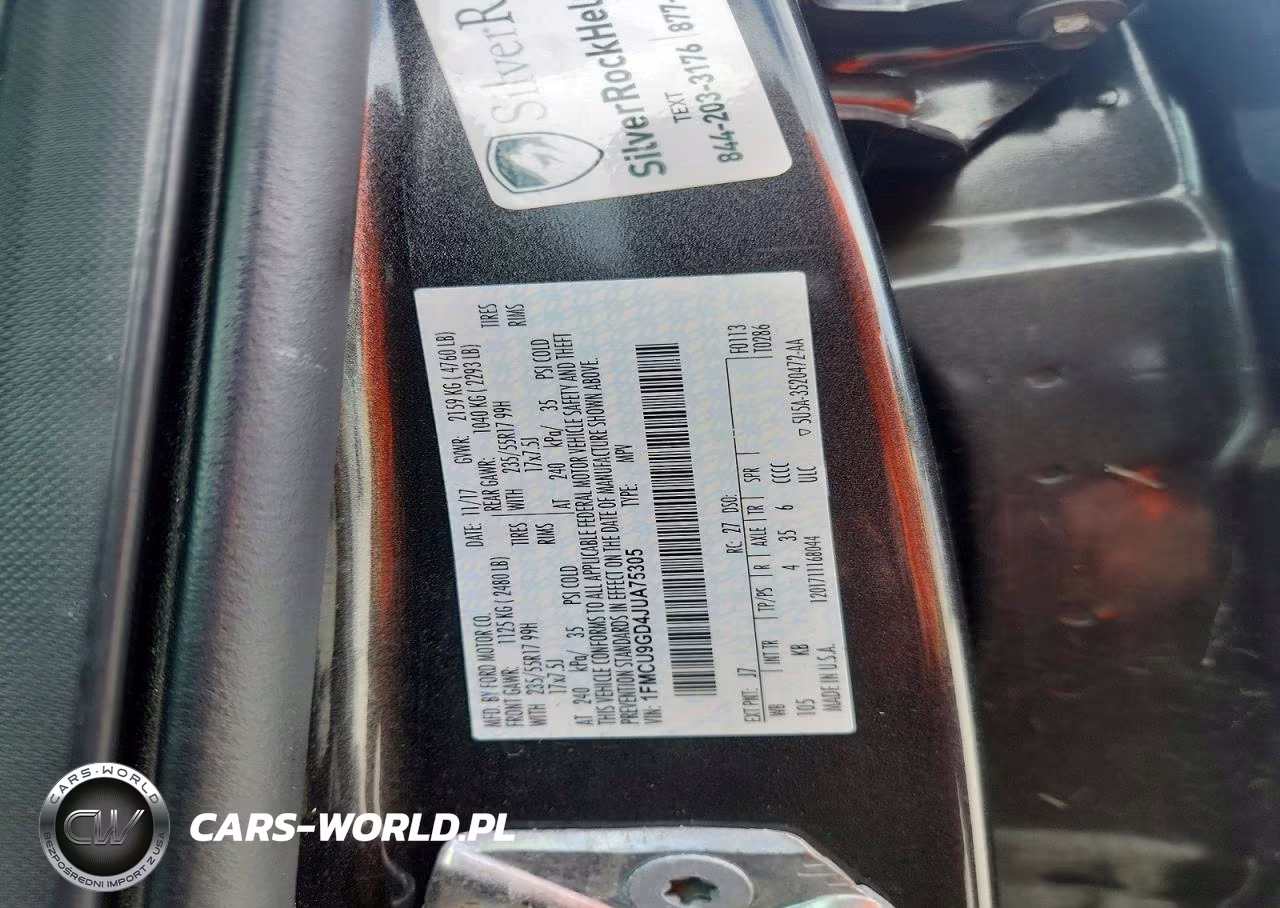 2018 Ford Escape Se VIN:1FMCU9GD4JUA75305 - 13