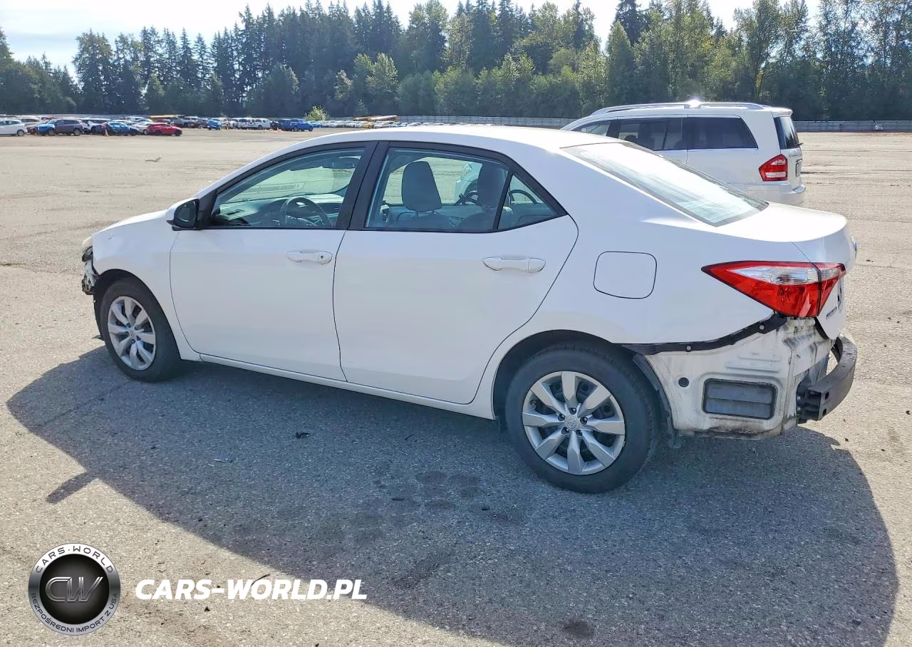 2016 Toyota Corolla Le VIN:2T1BURHE8GC551195 - 2