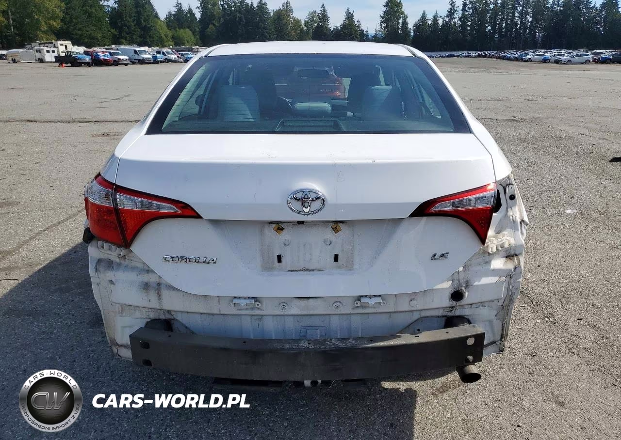 2016 Toyota Corolla Le VIN:2T1BURHE8GC551195 - 6