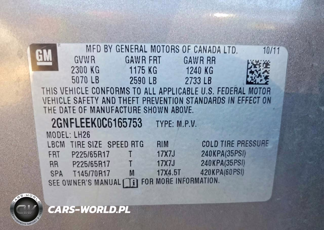 2012 Chevrolet Equinox VIN:2GNFLEEK0C6165753 - 12