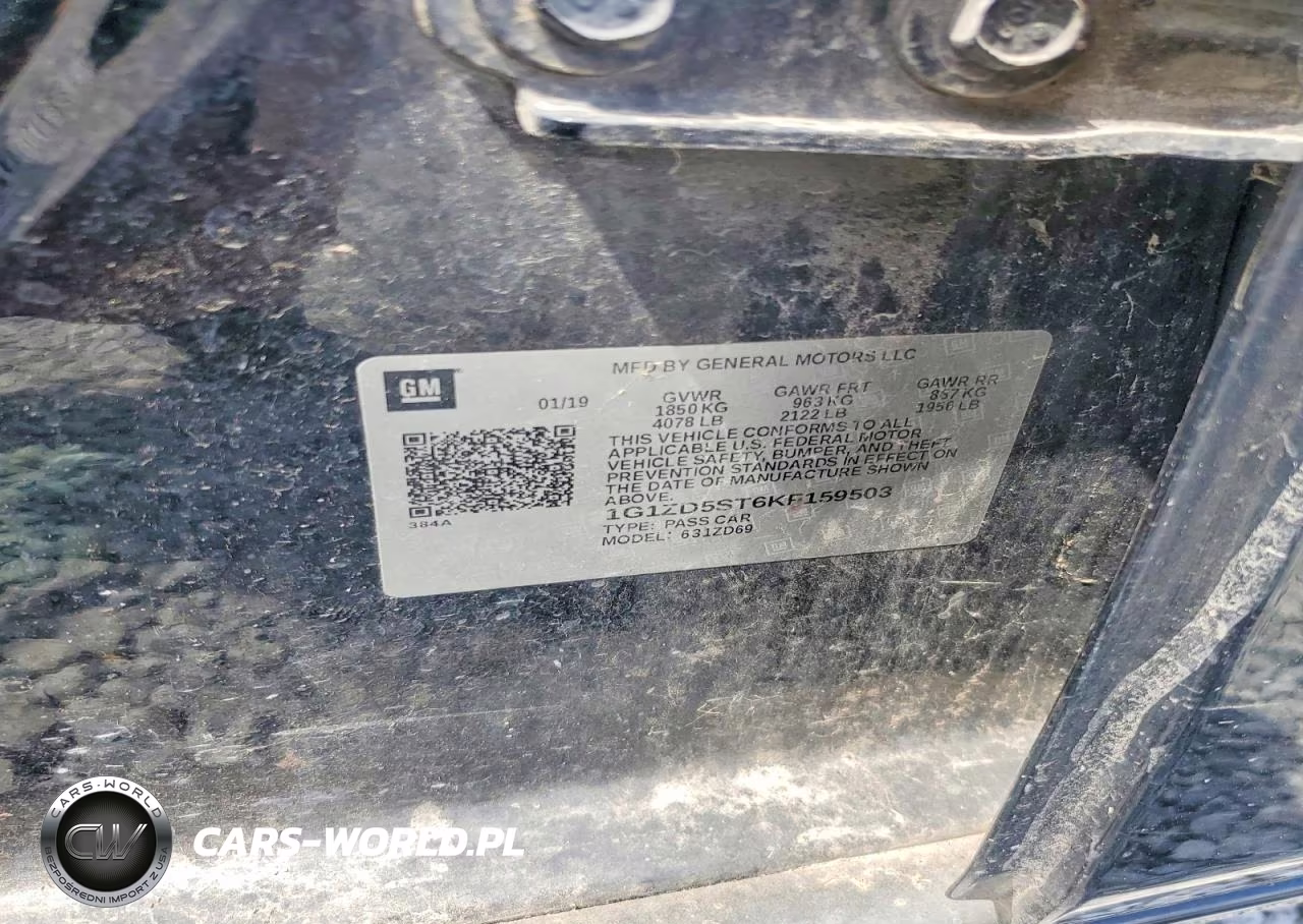 2019 Chevrolet Malibu Lt VIN:1G1ZD5ST6KF159503 - 13