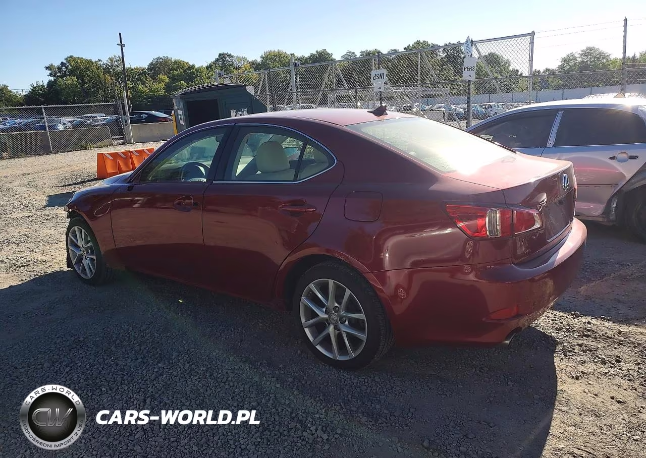 2012 Lexus Is 250 VIN:JTHCF5C27C5056528 - 2