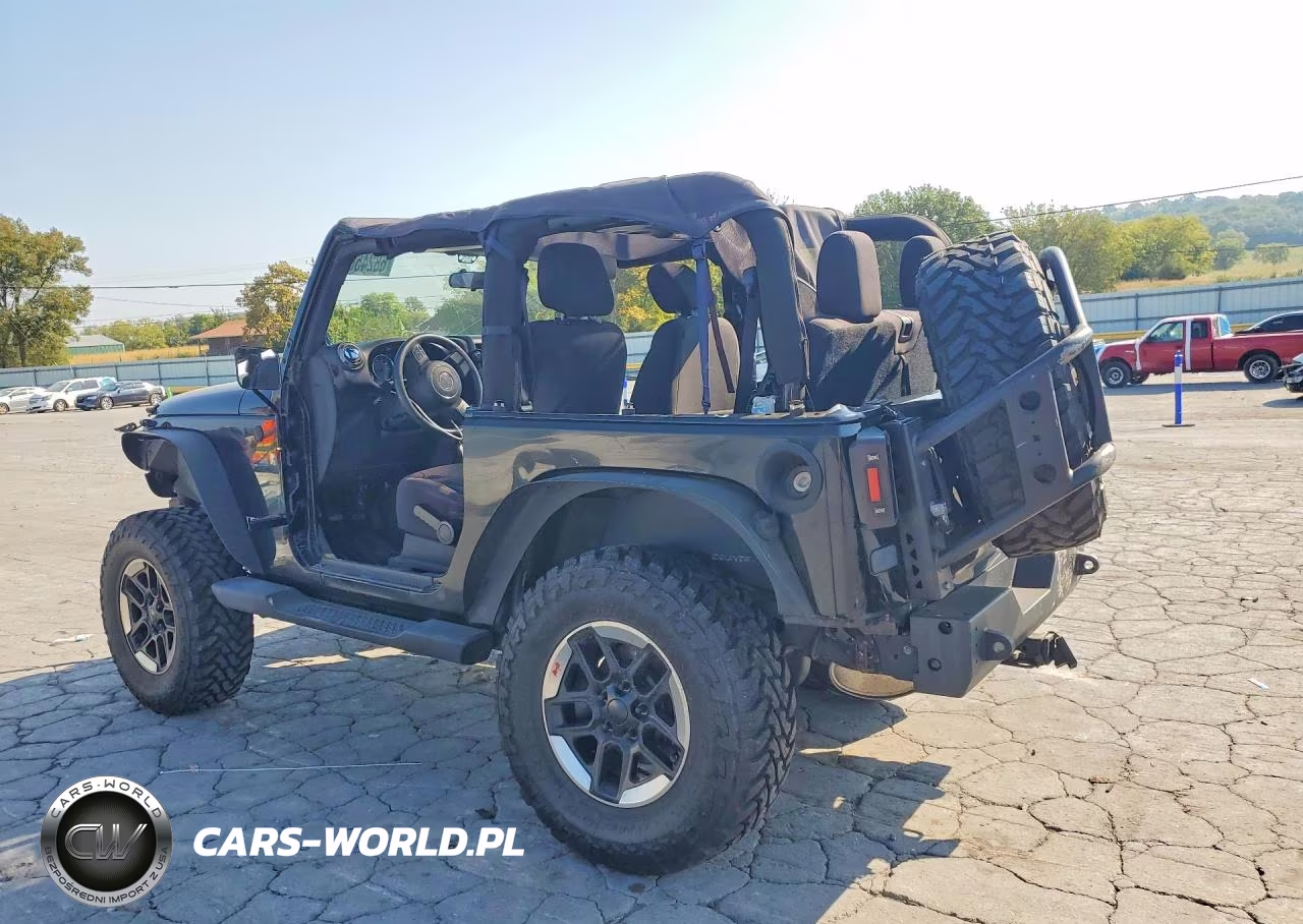 2013 Jeep Wrangler Sport VIN:1C4AJWAG2DL673327 - 2