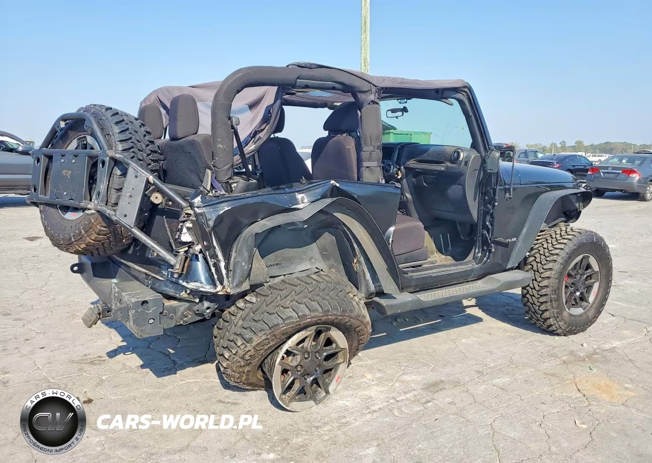 2013 Jeep Wrangler Sport VIN:1C4AJWAG2DL673327 - 3