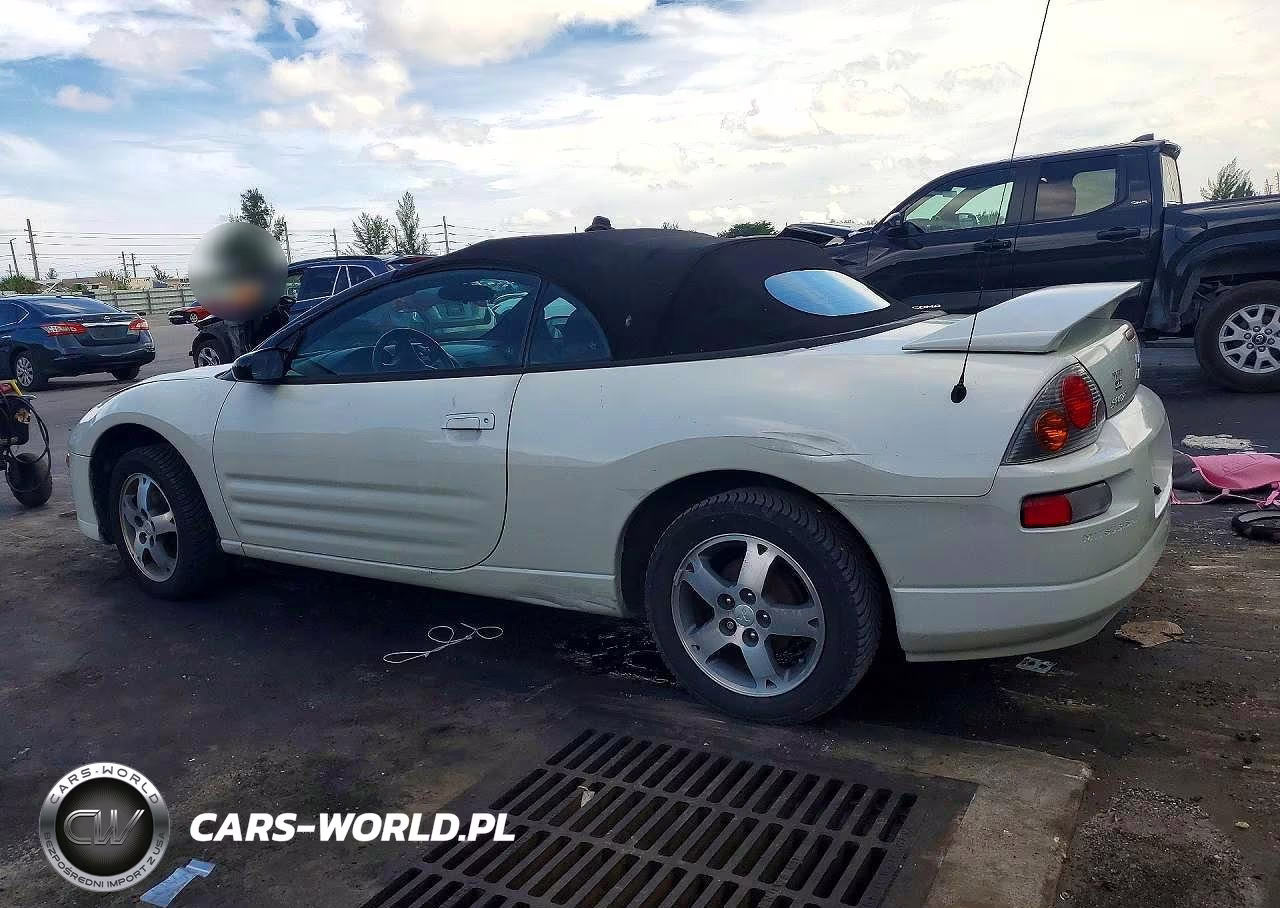 2005 Mitsubishi Eclipse Spyder Gs VIN:4A3AE45G05E006052 - 2