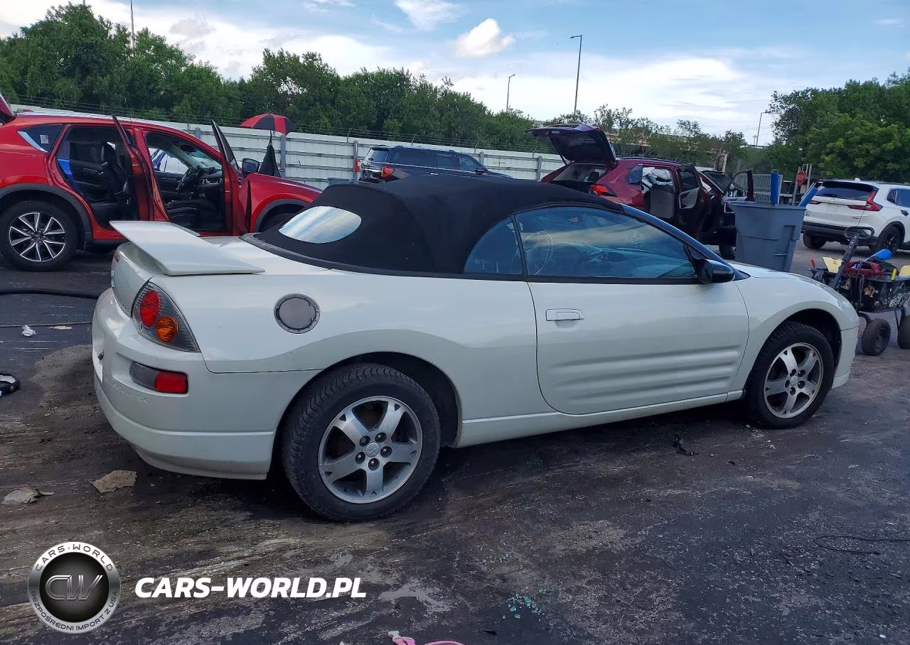 2005 Mitsubishi Eclipse Spyder Gs VIN:4A3AE45G05E006052 - 3