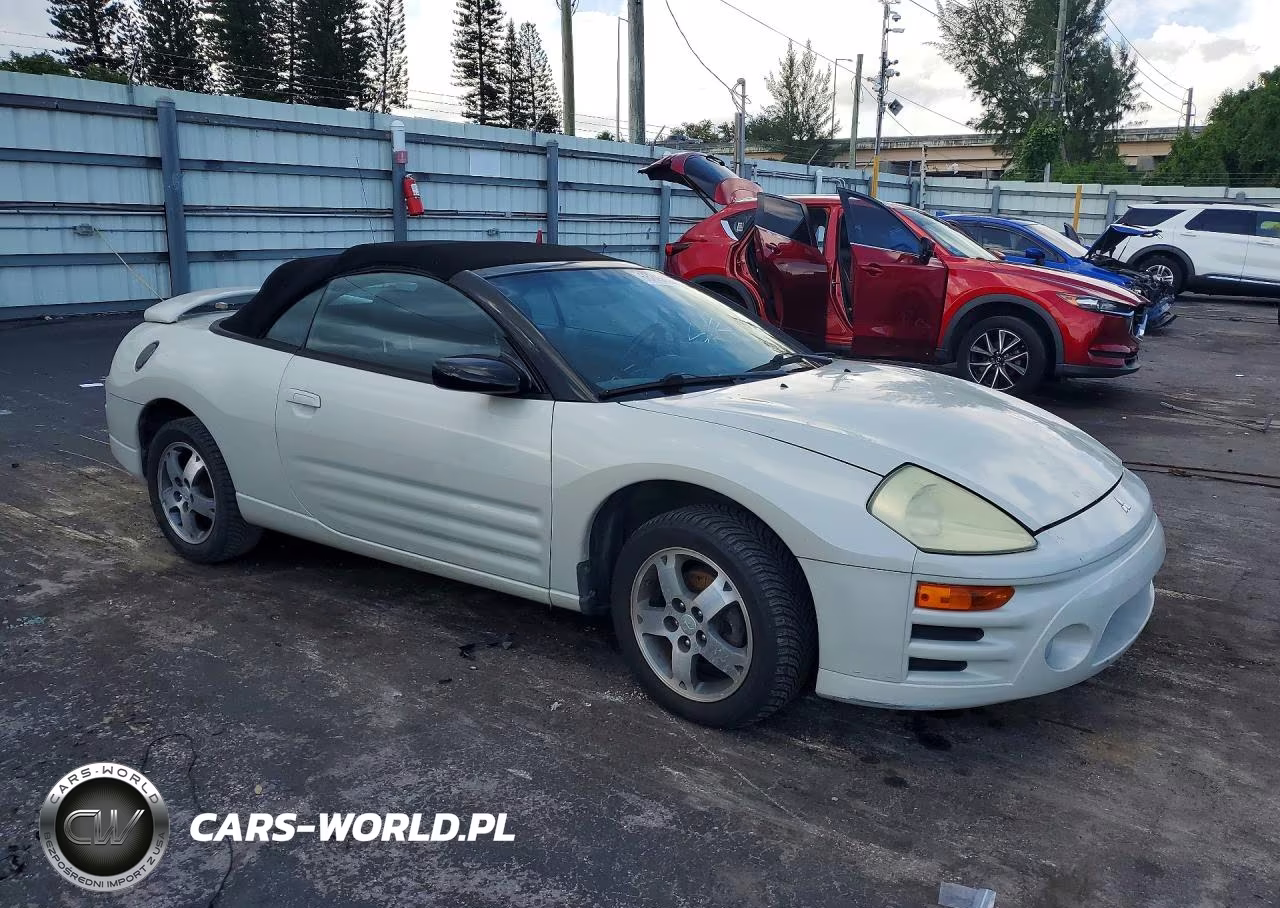 2005 Mitsubishi Eclipse Spyder Gs VIN:4A3AE45G05E006052 - 4
