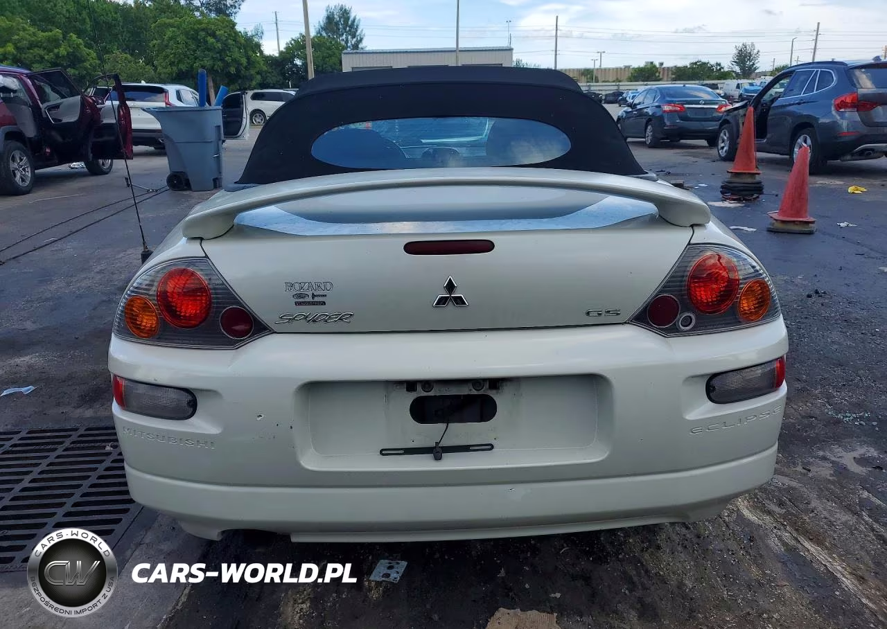 2005 Mitsubishi Eclipse Spyder Gs VIN:4A3AE45G05E006052 - 6