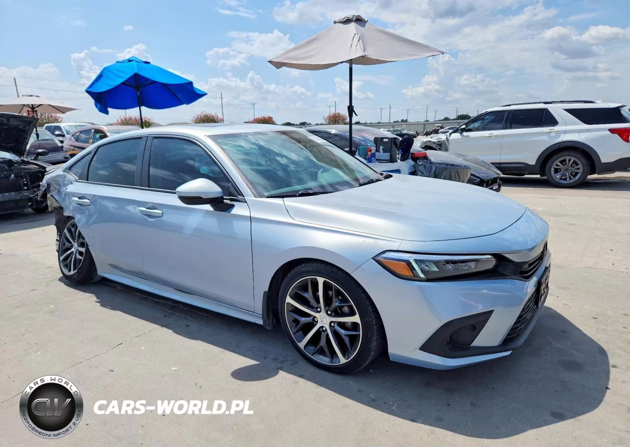 2022 Honda Civic Touring VIN:2HGFE1F94NH306548 - 4