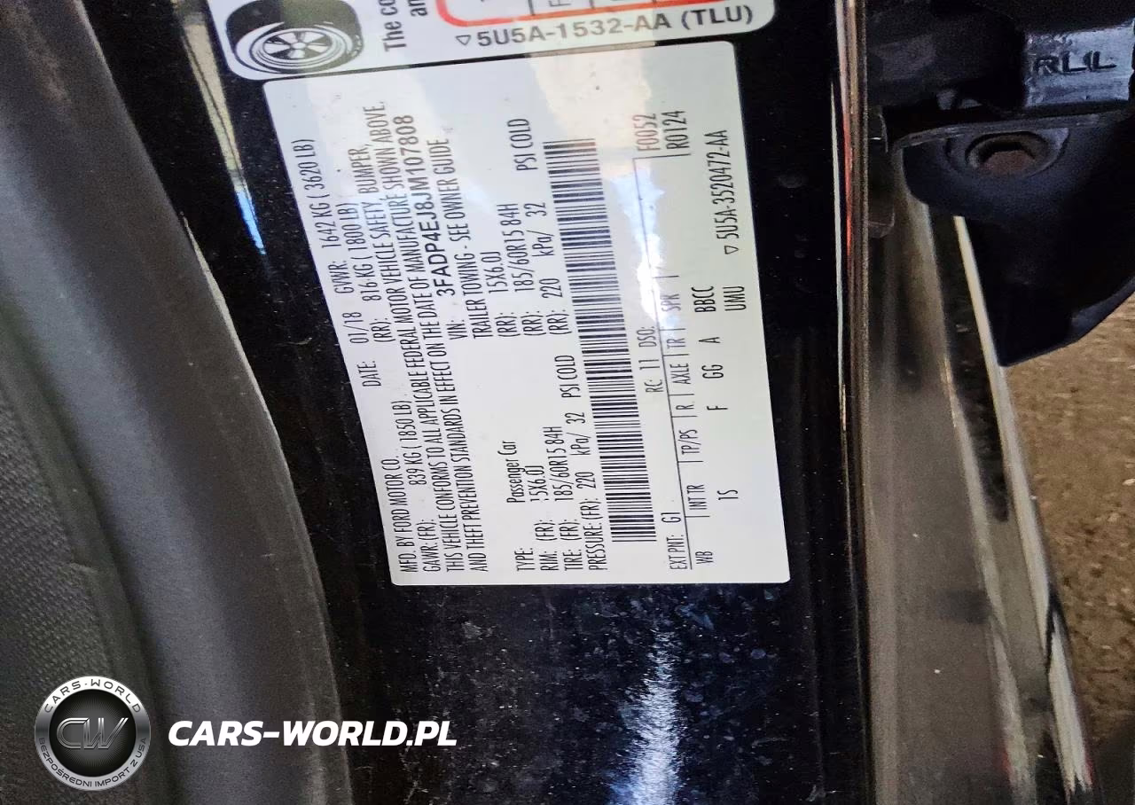 2018 Ford Fiesta Se VIN:3FADP4EJ8JM107808 - 12