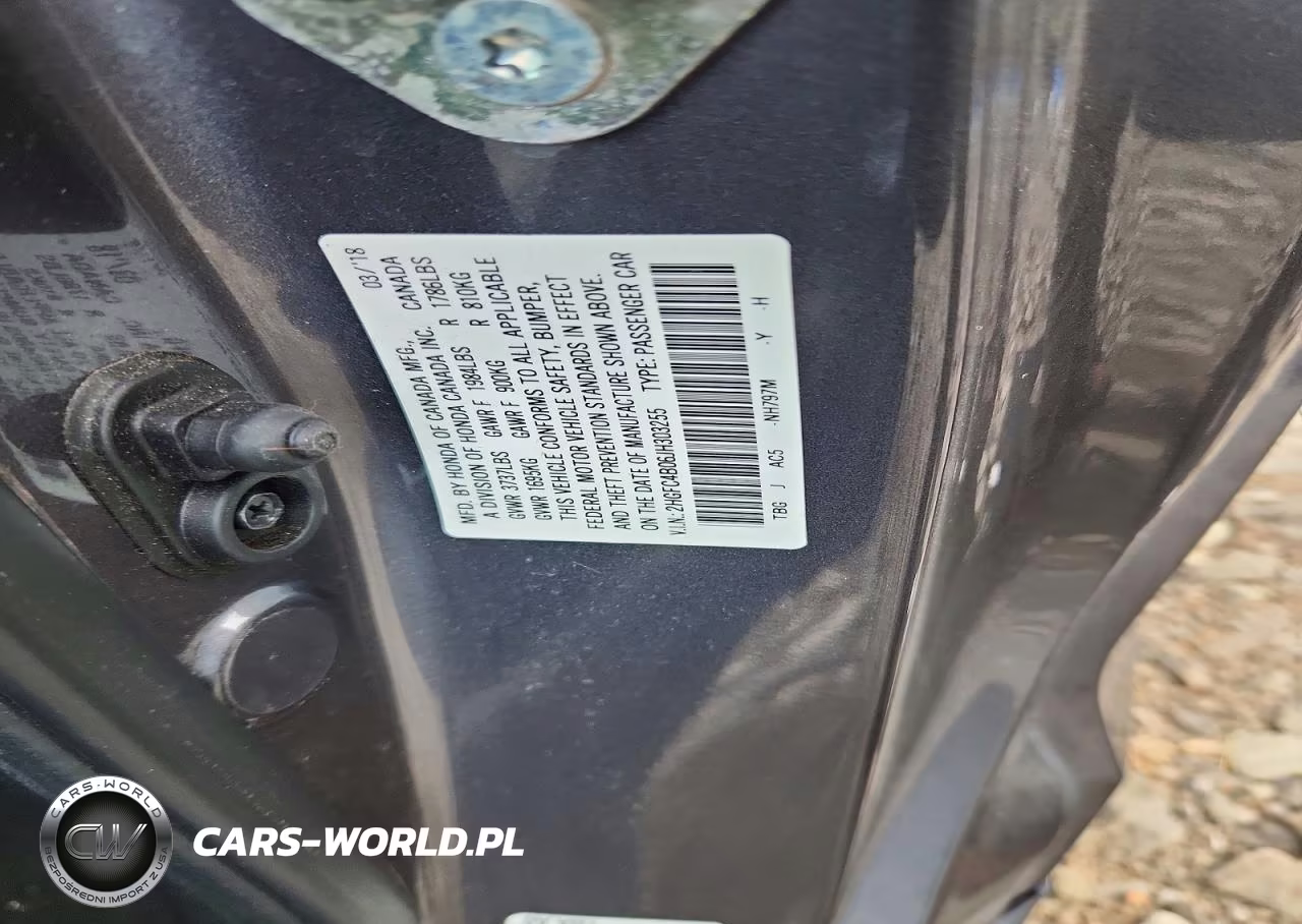 2018 Honda Civic Lx VIN:2HGFC4B06JH303255 - 12