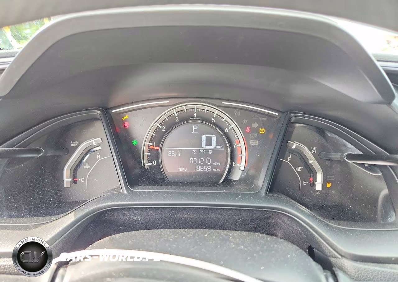 2018 Honda Civic Lx VIN:2HGFC4B06JH303255 - 9