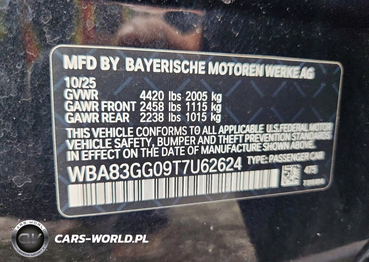 2026 B M W 2 Series 4D Sedan Gc 228 Msport VIN:WBA83GG09T7U62624 - 12
