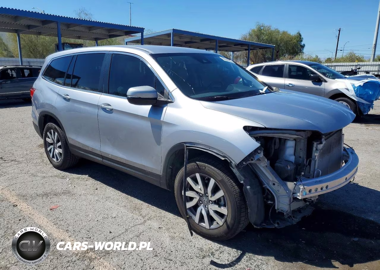2020 Honda Pilot Ex VIN:5FNYF6H31LB027913 - 4