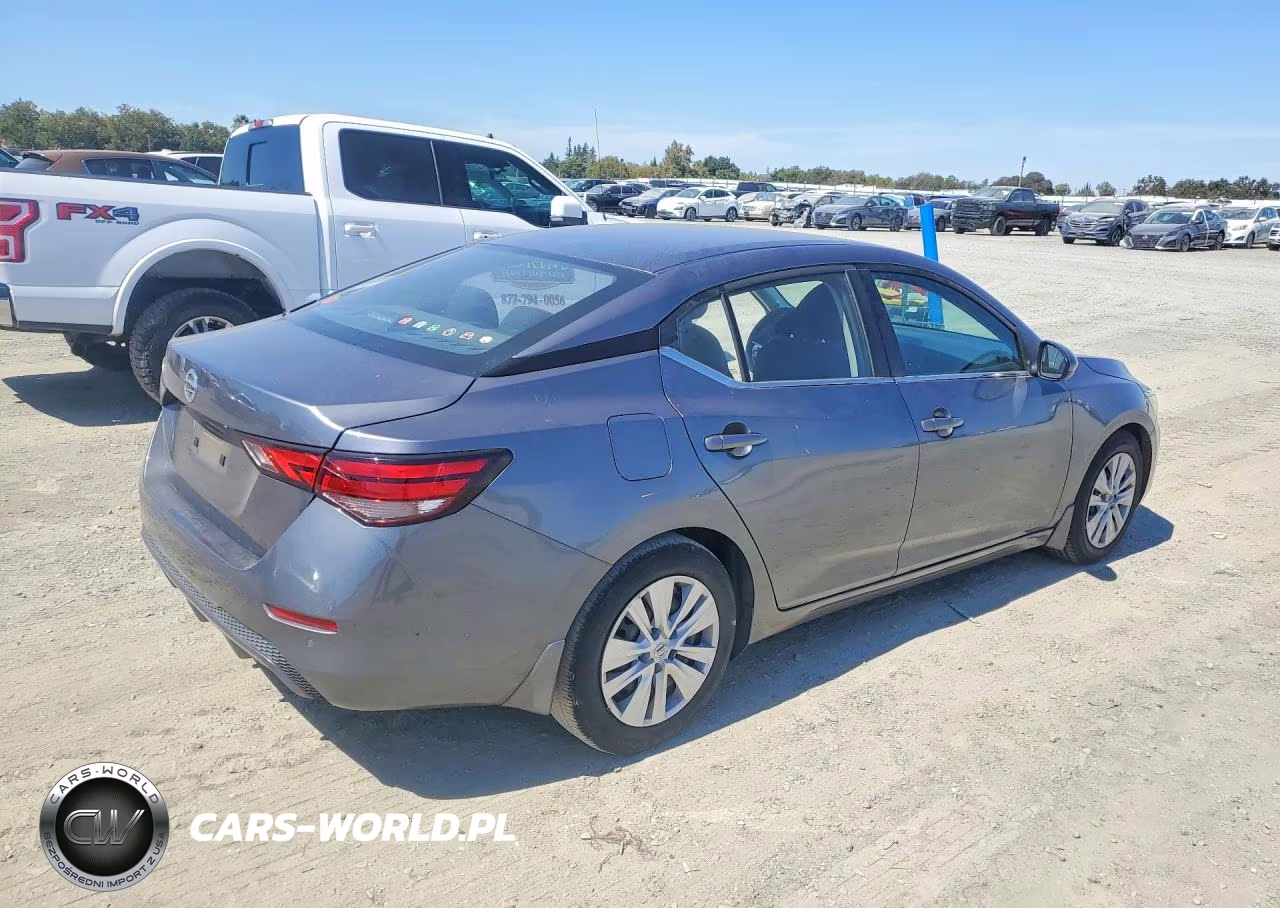 2022 Nissan Sentra S VIN:3N1AB8BV2NY260597 - 3