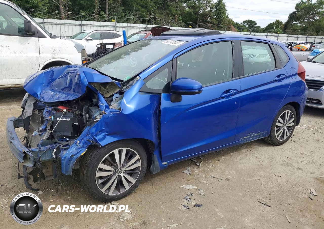 2015 Honda Fit Ex VIN:3HGGK5H87FM731290 - 1