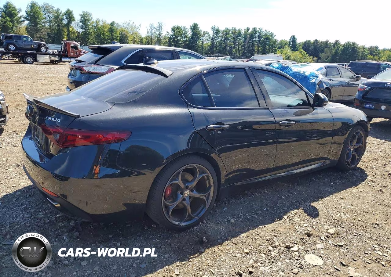 2018 Alfa Romeo Giulia Ti VIN:ZARFAECN8J7566787 - 3