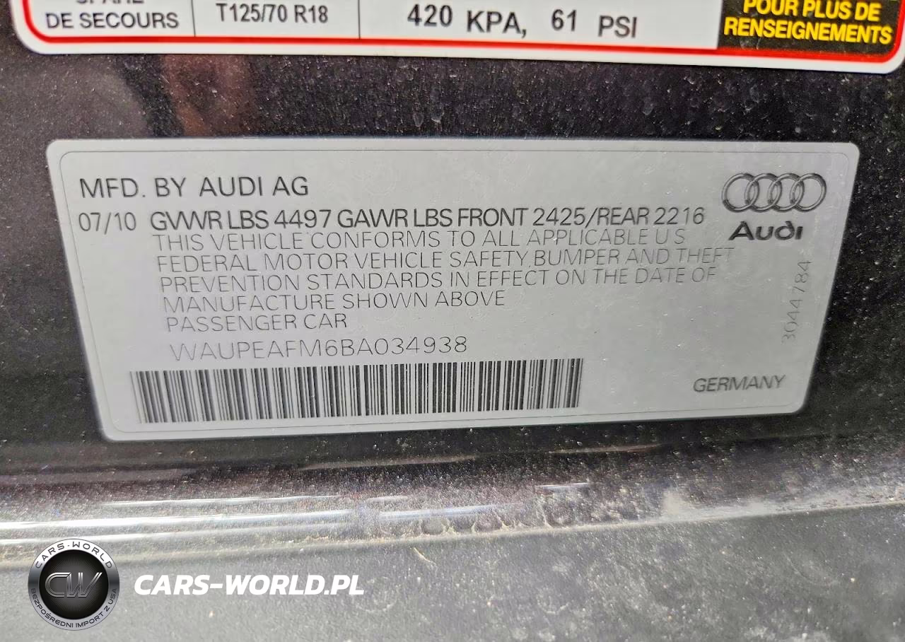 2011 Audi A3 Premium Plus VIN:WAUPEAFM6BA034938 - 12