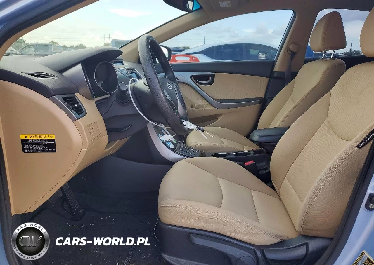2013 Hyundai Elantra Gls VIN:KMHDH4AE4DU666235 - 7