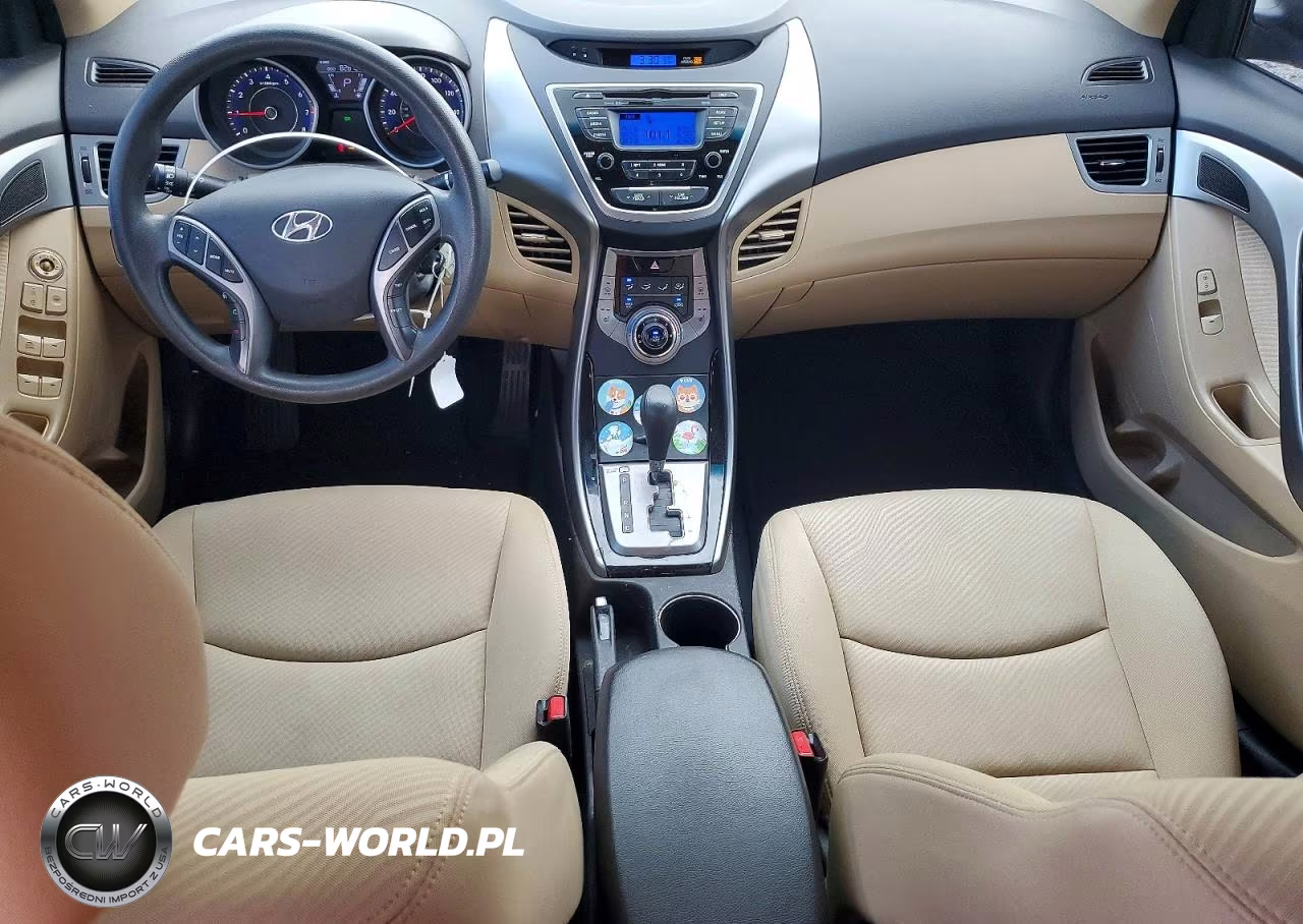 2013 Hyundai Elantra Gls VIN:KMHDH4AE4DU666235 - 8