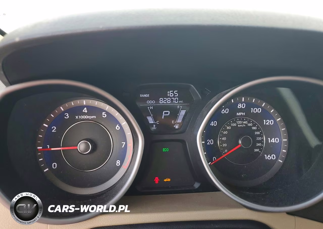 2013 Hyundai Elantra Gls VIN:KMHDH4AE4DU666235 - 9