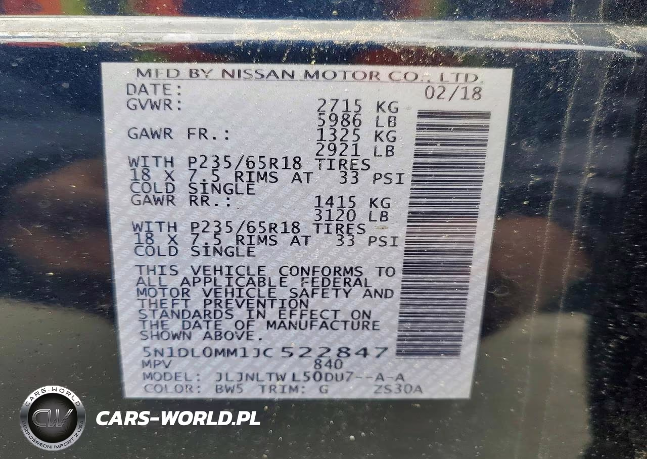 2018 Infiniti Qx60 Base VIN:5N1DL0MM1JC522847 - 13