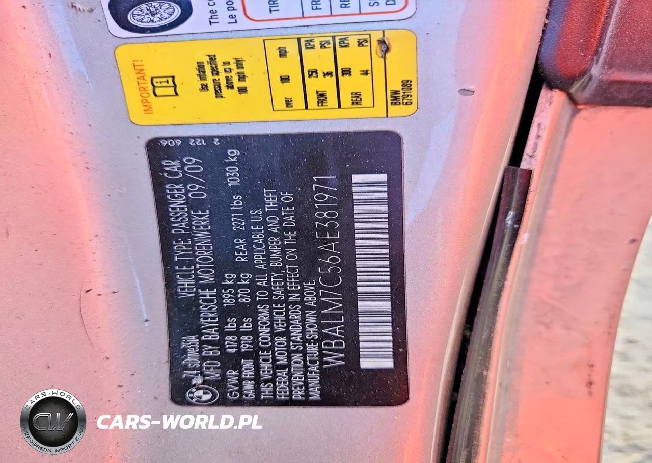 2010 BMW Z4 Sdrive35I VIN:WBALM7C56AE381971 - 13